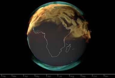 Caldo record ed emissioni CO2, la Nasa mostra la Terra avvolta dai gas