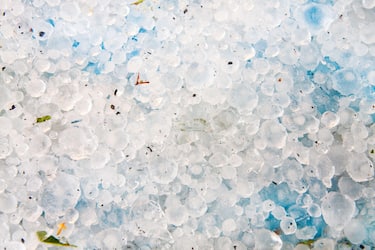 Hail ice balls