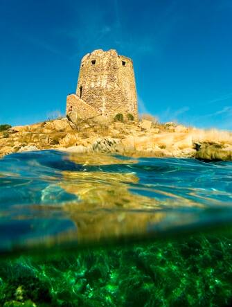 europe, italy, sardinia, ogliastra, bari sardo, barì tower