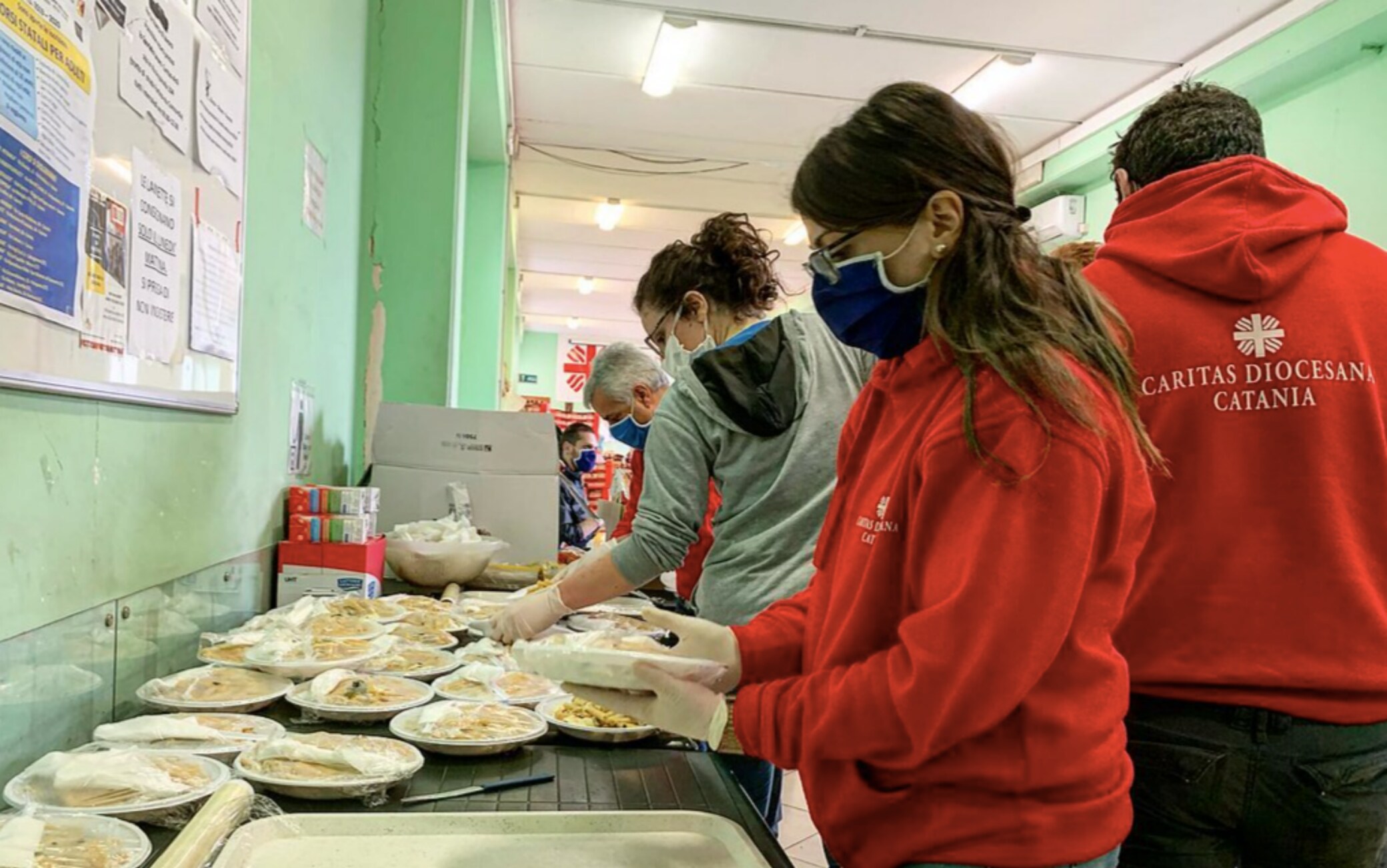 Durante l'emergenza Coronavirus sono aumentati i volontari giovani nelle Caritas caritas coronavirus