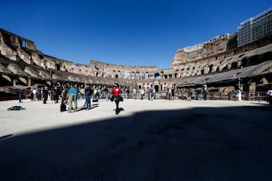 Coronavirus, a Roma il Colosseo riapre ai turisti. FOTO