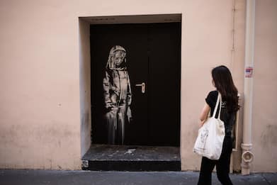 Banksy, ritrovata la porta rubata al Bataclan