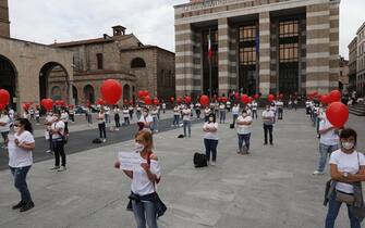 Flash mob infermieri