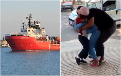 Migranti, a 6 anni ritrova la mamma nel Cara di Crotone. VIDEO