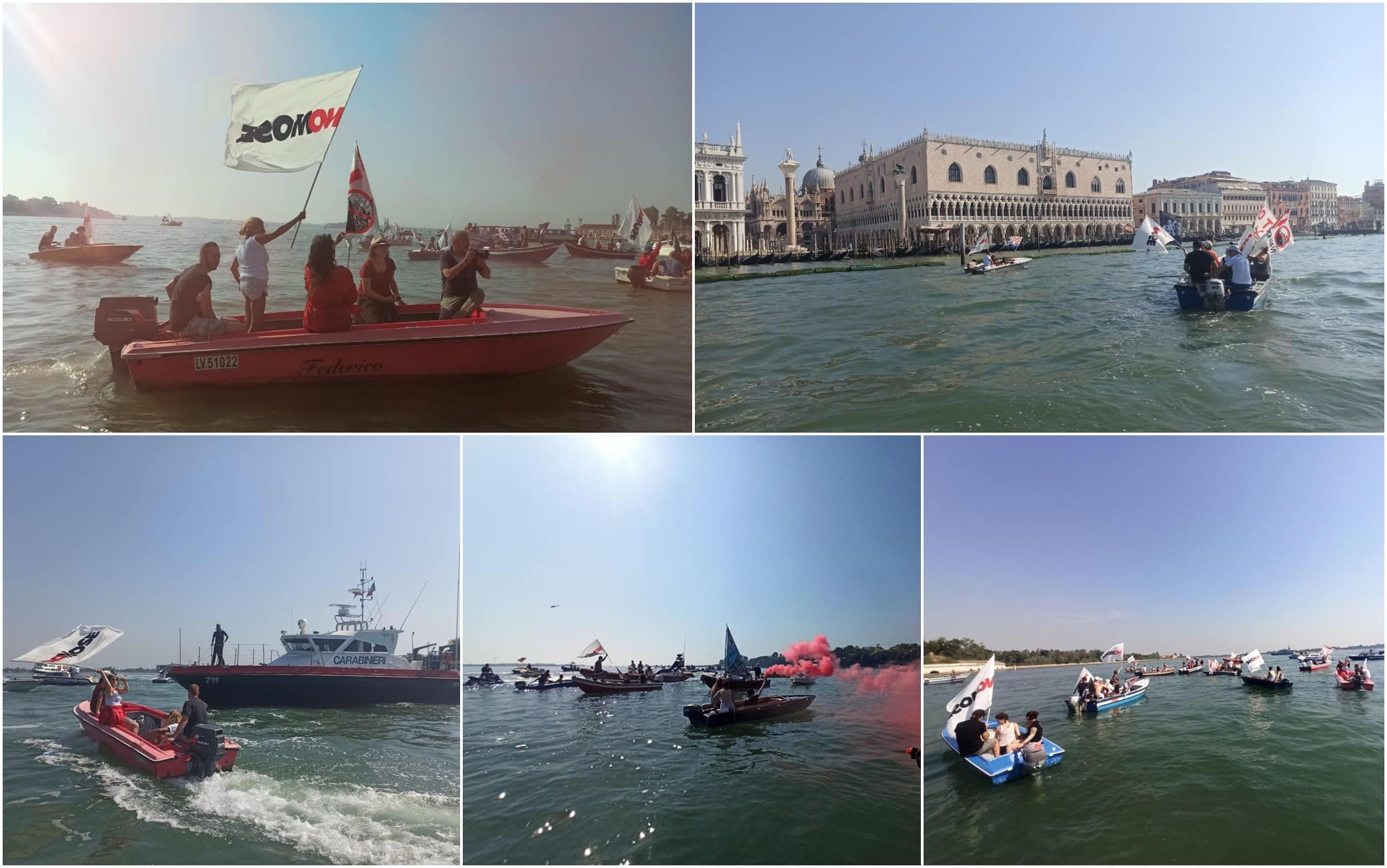 Mose, Venezia, proteste