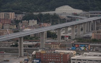 L'inaugurazione del Ponte di Genova
