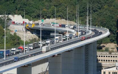 Il nuovo ponte di Genova riaperto al traffico. FOTO