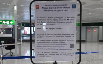 Coronavirus, a Milano attesa per tamponi al rientro da Paesi a rischio