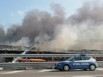 Incendio Ancona Porto