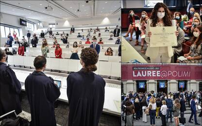 Coronavirus, al Politecnico di Milano tornano le lauree in presenza
