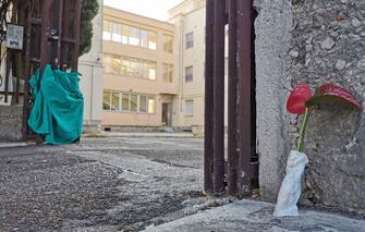 Il luogo dove la coppia e' stata uccisa. Lecce, 21 settembre 2020.
ANSA/Abbondanza Scuro/Lezzi