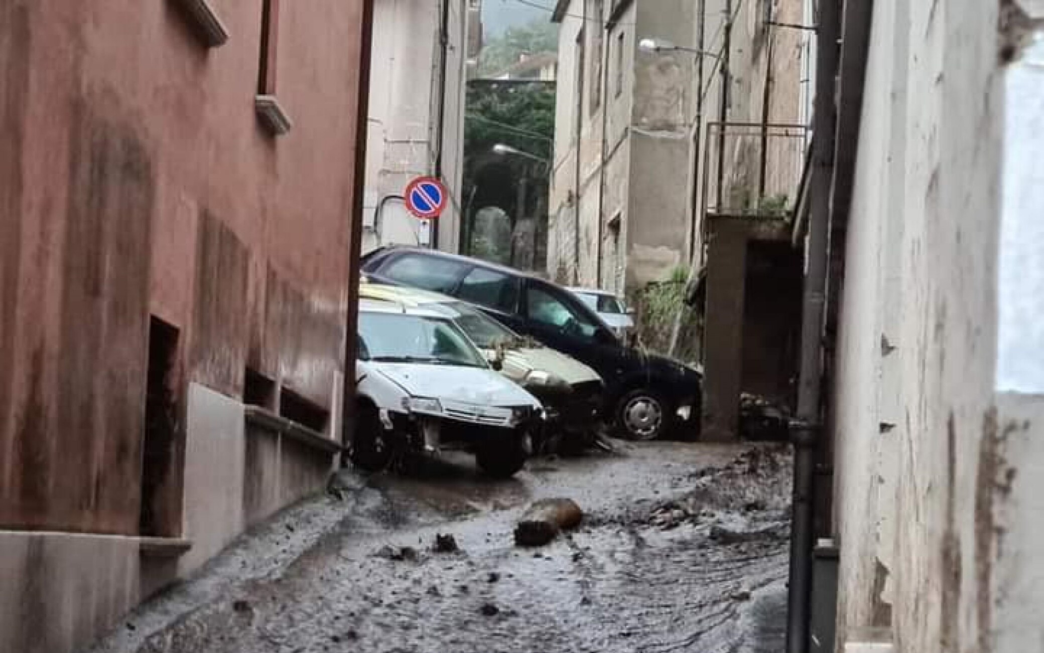 I danni del maltempo a Monteforte Irpino