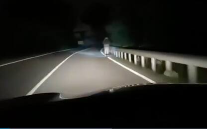 Bussolengo, un monopattino a 80 km/h sulle strade di notte. VIDEO