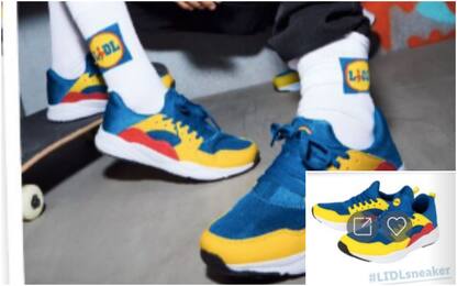Lidl, code nei negozi di tutta Italia per le scarpe limited edition