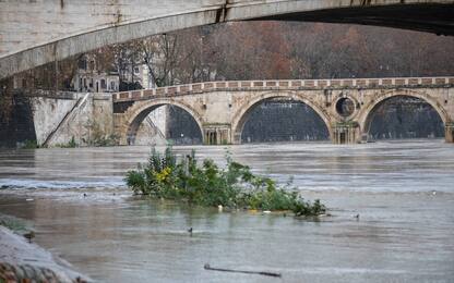Maltempo a Roma, evacuate 70 persone da barche e argini del Tevere
