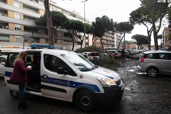 Damages caused by bad weather and heavy rains in Via Alessandro Pioli Caselli, Ostia (Rome), Italy, 8 December 2020. ANSA/EMANUELE VALERI