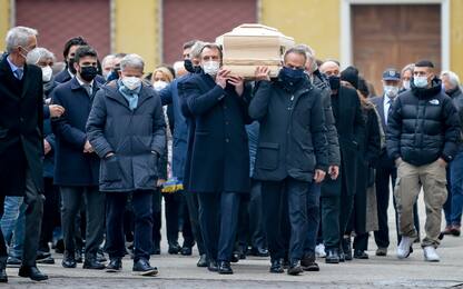I funerali di Paolo Rossi a Vicenza, Cabrini: "Non ti lascerò andare"