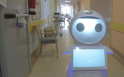 Covid19, infermiere robot in azione nell'ospedale di Varese