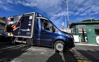 The first doses of anti Covid vaccine arrives at the Spallanzani Hospital in Rome, Italy, 26 December 2020. ANSA/RICCARDO ANTIMIANI