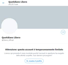 Social network, l'account Twitter di Libero torna online dopo 12 ore