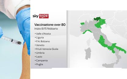 Vaccini Covid per gli over 80 slittano in molte Regioni: le nuove date