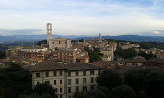 Una veduta di Perugia in una immagine di archivio.