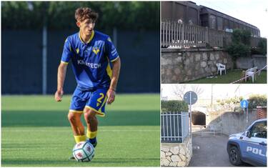 Hellas Verona, Andrea Gresele folgorato dai fili di un ...