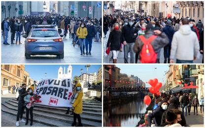 San Valentino, da Milano a Roma: folla nelle città e ristoranti pieni