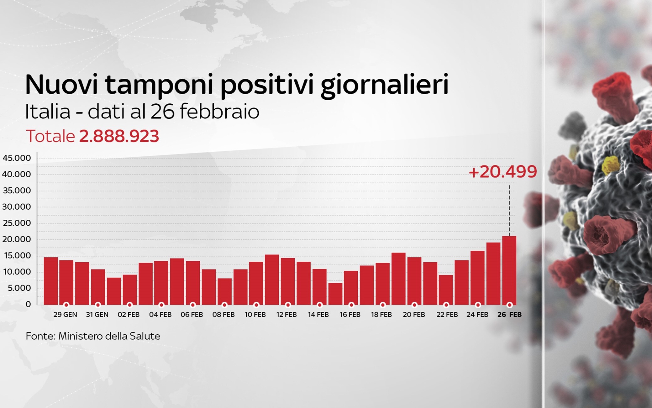Grafiche coronavirus