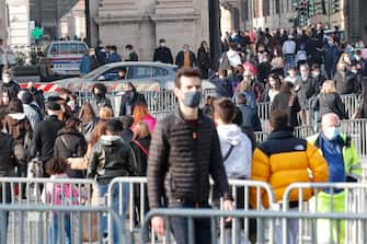 Daily life in the centre of Rome during the second wave of the Covid-19 Coronavirus pandemic?, Italy, 27 February 2021.
ANSA/GIUSEPPE LAMI