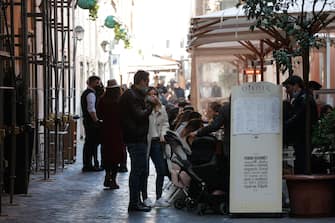 Daily life in the centre of Rome during the second wave of the Covid-19 Coronavirus pandemic?, Italy, 27 February 2021.
ANSA/GIUSEPPE LAMI