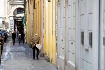 Daily life during the last weekend before the new measures against the Covid-19 pandemic come into force, in Rome, Italy, 13 March 2021. Most of Italy will be a COVID-19 red zone next week, due to a sharp rise in contagion.
ANSA/ MASSIMO PERCOSSI