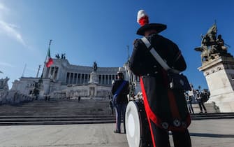 Celebration for the 76th Liberation Day, in Rome, Italy, 25 April 2021. ANSA/GIUSEPPE LAMI


