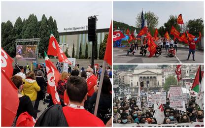 1 maggio, cortei e manifestazioni in tutta Italia. FOTO