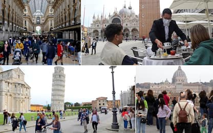 Primo maggio, le città italiane tornano a ripopolarsi