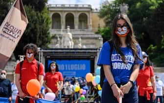 protesta parchi divertimento roma