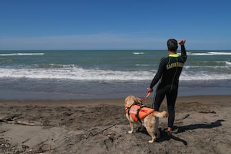 The opening of the bathing season on the Roman coast, in Ostia, near Rome, Italy, 15 May 2021. Italy is significantly easing its COVID-19-linked restrictions. 
ANSA/ EMANUELE VALERI