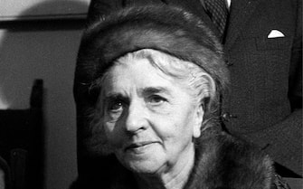 Un'immagine della senatrice Lina Merlin del 1971