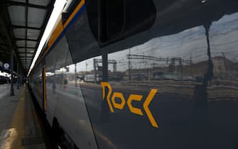 Un convoglio ROCK della flotta di Trenitalia