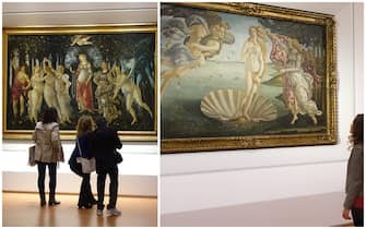 Due tra i più celebri quadri esposti agli Uffizi di Firenze
