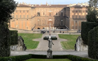 FLORENCE, ITALY - JANUARY 19: A general view during the reopening of Boboli's Gardens following Covid-19 restrictions at Pitti Palace on January 19, 2021 in Florence, Italy. (Photo by Roberto Serra - Iguana Press/Getty Images)