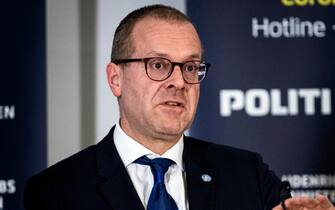 DENMARK PANDEMIC CORONAVIRUS COVID19 epa08326561 WHO European director Hans Kluge gives status on the Danish handling of coronavirus during a press breefing in Eigtved's Pakhus, Copenhagen, Denmark, 27 March 2020. Countries around the world are taking increased measures to stem the widespread of the SARS-CoV-2 coronavirus which causes the Covid-19 disease. EPA/IDA GULDBAEK ARENTSEN DENMARK OUT