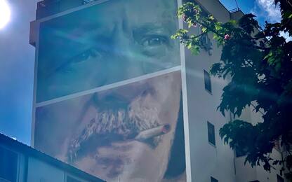 Borsellino, 29 anni fa la strage di via D'Amelio: murale a Palermo