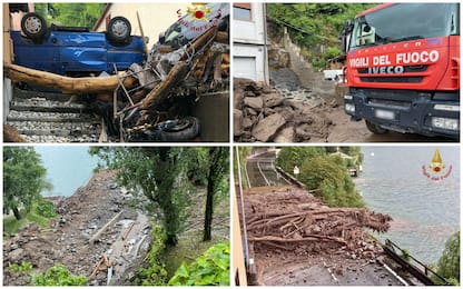 Meteo, maltempo a Como: i danni dopo l'alluvione. FOTO