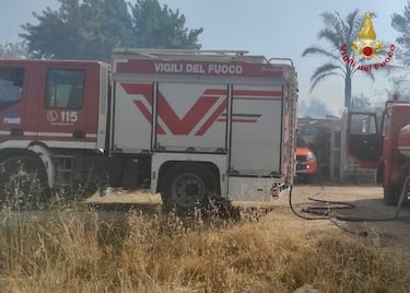 Incendi Sicilia vvf 2