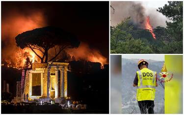 Situazione incendi in Italia