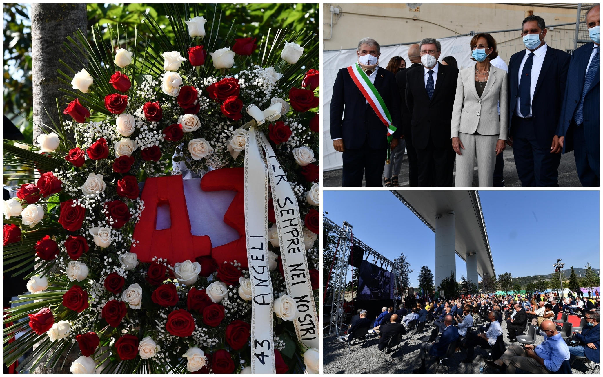 Genova, la cerimonia in ricordo delle vittime a tre anni dal crollo del Ponte Morandi - Vimarsana News