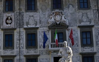 Facciata del palazzo che ospita la Scuola Normale di Pisa