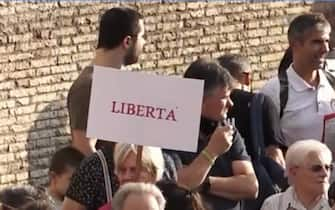 Cartello "libertà"