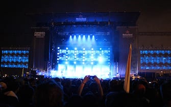 Un momento del concerto dei Radiohead al Primavera Sound 2016, Barcellona, 3 giurno 2016.
ANSA